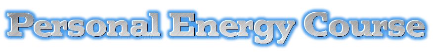 Personal Energy Course